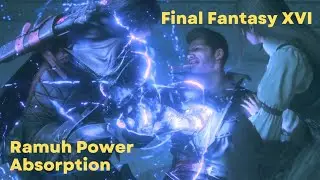 FFXVI Clive Absorbs Ramuh's Power Scene (Final Fantasy 16 PS5 Gameplay)