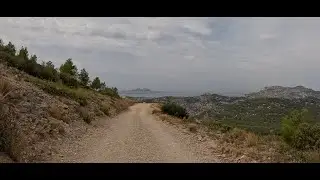 VTT Col de la Gardiole - Le Vallon de Chalabran et Le Centaure - VTT Parc National des Calanques