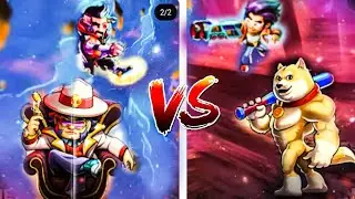 team legendary  hero vs team iconic hero|| battle stars gameplay