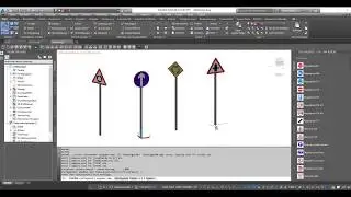 Civil 3D supp Traffic Signs in 3D