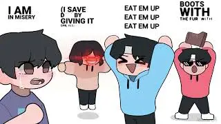 MISERY X CPR X REESES PUFFS X APPLE BOTTOM JEANS || Animation meme
