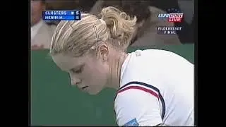 2003 Filderstadt Final Clijsters vs Henin-Hardenne