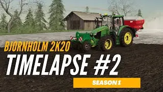 #Fs19 | #Season1 | #Timelpase #2 | Spreading Lime and Seeding Wheat