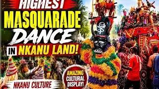 Highest Masqurade dance in Nkanu land. Nkanu culture.