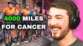 Cross-Country Cycling for Cancer Research