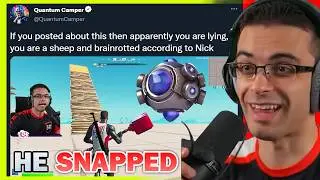 Nick Eh 30 Called The Fortnite Community 'Brainrotted'