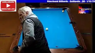 Riverbank - John Maki Robbie Piguet V John Ferrell Joe Mash - R15 8 Ball - $2k Middle 1/15/26