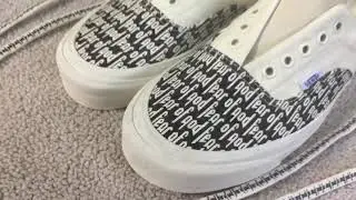 how to apply crep protect step-by-step ft. vans x fear of god (F.O.G.)
