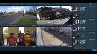 Face recognition in Cluebase VMS by vCloud.ai
