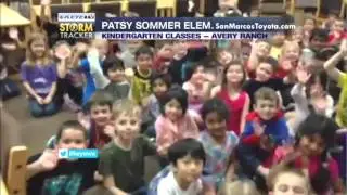 Patsy Sommer Kindergarten - Clip from KEYE-TV at 6 PM, February 24th, 2014