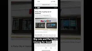 How much will everything be discounted? #partycity #biglots #closing #recession #bankruptcy