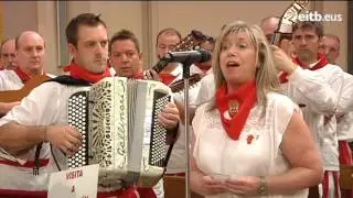 Emotivo homenaje al corredor Julen Madina en Pamplona