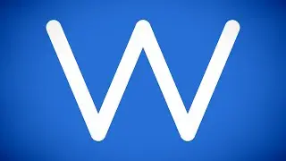 The letter w - Learn to write the alphabet with Letter School