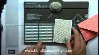How to Create Custom Card Sizes by Hand Stamped Style