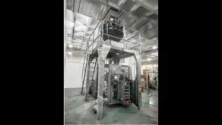 Ruisoon | Four side seal quadro bag packaging system | Small granules #automation #scale #conveyor