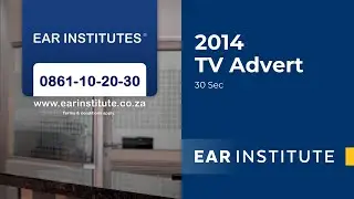Ear Institute TV Advert 2014 - 30 seconds