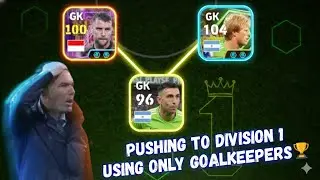 PUSHED TO DIV 1 USING ONLY GOALKEEPERS! 🧤⚽