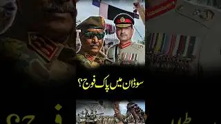Pak-Sudan Defense Agreement Signed?