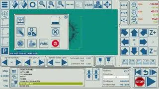 CNC controllers myCNC tutorial video - Start, Stop