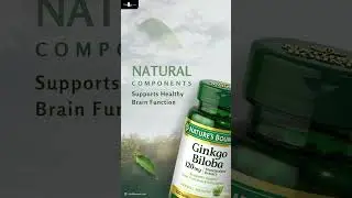 Nature's Bounty Ginkgo Biloba 120mg 100Cap #dietarysupplement #supplementstore #protein