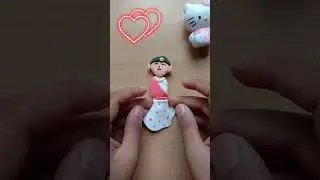 village clay girl 👩&zwj;🌾👩&zwj;🌾👌#clay craft