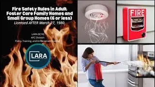 Fire Safety Rules in AFC Family Homes and Small Group Homes (6 or less)-after March 27, 1980