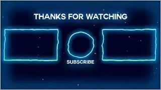 New Best free outro template ｜ no copyright ｜ End screen no text  ｜