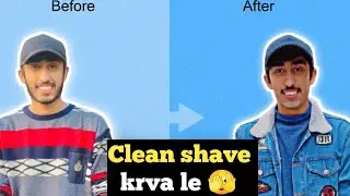 𝐅𝐎𝐑𝐄𝐕𝐄𝐑 👉🏻Punishment complete 🥲🤧#trending _vlog#viralvideo #Clean shave krva le 🫣@Mr.Husnain002 #