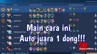 CARA MENANG MAGIC CHESS DENGAN MUDAH || AUTO JUARA DONG || INI TRIK DAN TIPS NYA