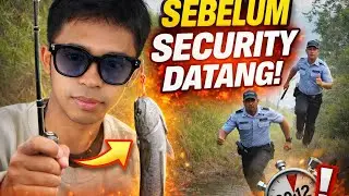 SEBELUM SECURITY DATANG‼️ Strike Ikan Ganas