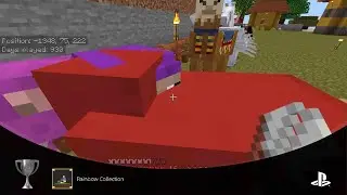 Minecraft trophy Rainbow collection (bedrock)