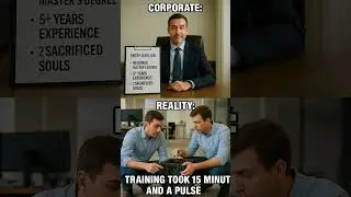 Must have degree but training took 10 minutes. #DegreeScam #Workforce #MemeFacts #SavageRealness