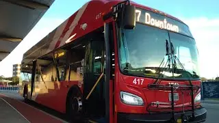 Hey Gang.. VIA bus New Flyer XN40 Xcelsior #417 