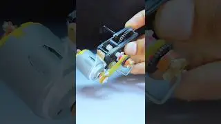 Repairin_Powerful_Gearbox With DC Motor? hight RPM #experiment #gear #shortsvideo #treding #gearbox