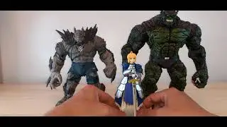 Распаковка и обзор пиратских игрушек Devastator и Marvel Select Abomination от McFarlane Toys