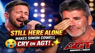 Michael Bennett Sings &ldquo;Still Here Alone&rdquo; &mdash; Simon Cowell CRIES LIVE on America&rsquo;s Got Talent 😭✨ 