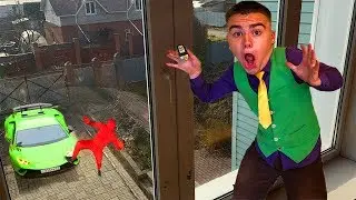 13+ Mr. Joe on Lamborghini Huracan VS Red Man w/ Car Alarm went Off