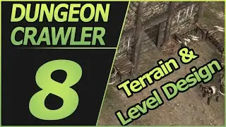 unity dungeon crawler 8 - terrain
