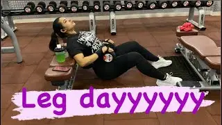 First workout after quarantine | leg day