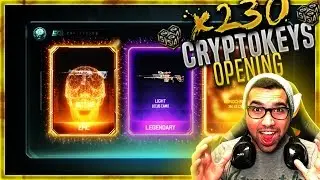 EPICS EVERYWHERE! 230+ Cryptokeys Black Ops 3 MOST EPICS EVER! BO3 Best Supply Drop OPENING!