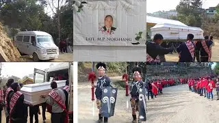 Welcoming late Shri M.P Nokshang  former CKS president at Yangpi Village 😭😭.