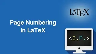 Page Numbering - LaTeX Tutorial (Part 14)
