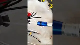 Effortless wire stripping tool for electricians #electrician #wirestripper
