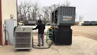 80 kw Generac / Iveco Diesel Generator SN 3005134314 Video 4 - Abraham Generator Sales Co.