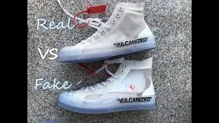 Сравнение оригинальных и поддельных кедов Off White Converse: обзор HD от perefctkicks.xin
