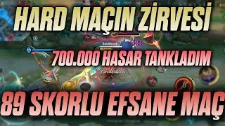 700 BİN HASAR YEDİĞİM EFSANE MAÇ - AŞIRI FAZLA ÇEKİŞMELİ / URANUS MLBB