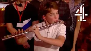 Kid Beatboxes While Playing The Flute | TFI Friday
