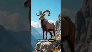 Markhor  The King of The Mountains Explained #amazinganimals #wildliferescue #animals