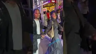 Kordell Beckham and Serena Page doin what they do in NYC