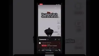 Use the comment to hit the brick!